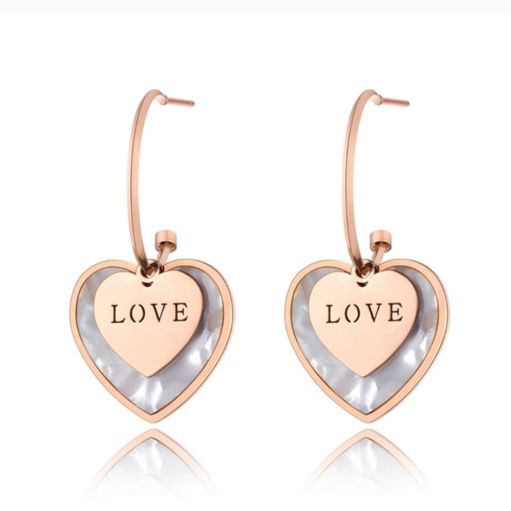 Earrings “Love”